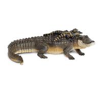 Plastoy - 2596-29 - Figurine - Animal - Alligator Avec Bebes