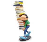 Plastoy - 300 - Figurine Collectoys - Gaston Tenant Une Pile De Livres