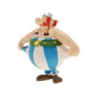 Plastoy 60559 - Astérix - Figurine Obélix Che Si Tenant I Pantalon Plastoy