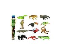 Plastoy Figurine animale Tubo Forêt Tropicale 6805-04 Rouge