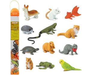 Plastoy - 6815-04 - Figurine - Animal - Tubo Figurine - Animal De Compagnie, A2744, Orange