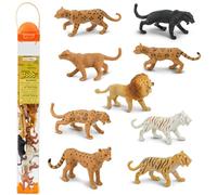 Safari Ltd Figurine d'animal 6946-04 Tubo Felins Marron