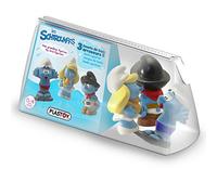 PLASTOY- Set de Bain Schtroumpfs-Trousse de Toilette, 80542