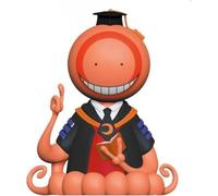 Plastoy Assassination Classroom Tirelire Koro Sensei Orange - Plastique - 16 cm