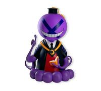 Plastoy Assassination Classroom Tirelire Koro Sensei Violet - Plastique - 16 cm
