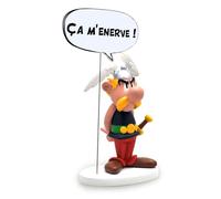 Plastoy Astérix Figurine Astérix Collection Bulles Ça m’énerve ! - Résine - 16 cm