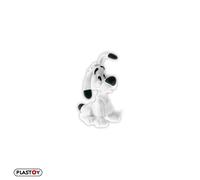 Plastoy Figurine Idéfix Assis (Astérix et Obélix) – Résine 4 cm