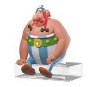 Plastoy Astérix Figurine Obélix Assis - PVC - 12 cm