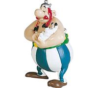 Plastoy Figurine Obélix tenant Idéfix 60502 Multicolore