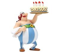 Plastoy Astérix Figurine Obélix joyeux anniversaire - PVC - 10 cm