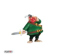 Plastoy Astérix Figurine Pirate Barbe-Rouge - PVC - 6 cm