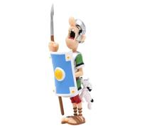 Plastoy Astérix Figurine Romain mordu par Idéfix - PVC - 7 cm