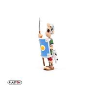 Plastoy Figurine Astérix - Romain mordu par Idéfix - PVC - 7 cm