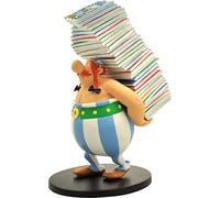Plastoy Figurine Obélix Pile d'albums – Inspirée des albums d'Astérix – Multicolore