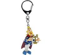 Plastoy Astérix Porte-clés Assurancetourix jouant de la lyre - Plastique - 12 cm