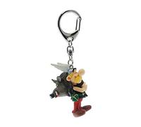 Plastoy Figurine porte-clés Astérix portant un sanglier – Plastique 12 cm