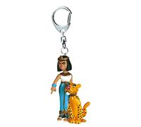 Plastoy Astérix Porte-clés Cléopâtre et sa panthère - Plastique - 12 cm