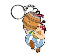 Plastoy Astérix Porte-Clés Obélix chez LES BRETONS - Plastique - 11 Cm