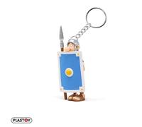 Plastoy Porte-clés Astérix – Romain terrifié – PVC – 7 cm