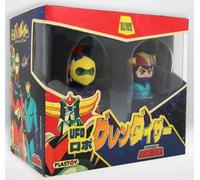 PLASTOY Atlas UFO Robot Grendizer Goldorak Alcor + Actarus Figures Duo PVC 6 cm