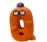 Plastoy - Barbapapa - Lettre Q : Barbotine G