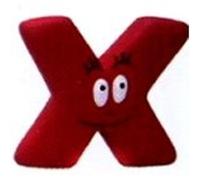 Plastoy - Barbapapa - Lettre X : Barbidur G