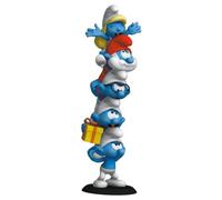 Plastoy Collectoys – Colonne de Schtroumpfs, Bleu