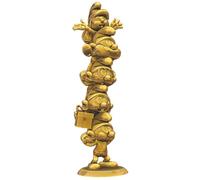 Plastoy Collectoys - Colonne de Schtroumpfs Gold