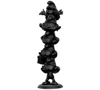 Plastoy Collectoys - Colonne de Schtroumpfs Noir Matte