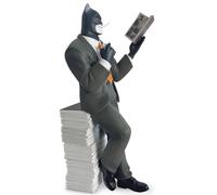 Plastoy Collectoys - Figurine Blacksad Pile de Livre