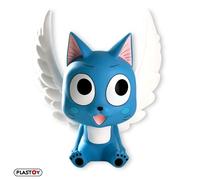 Plastoy Fairy Tail Tirelire Happy avec Ailes déployées - Plastique - 19 cm