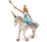 PLASTOY - Fée bleue sur la licorne G