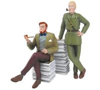 Plastoy Figurine de Collection Blake et Mortimer et Les Piles d'albums (2026)