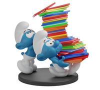 Plastoy Figurine De Collection Les Schtroumpfs Pile D'Album, Bleu