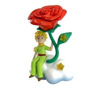 Plastoy Figurine Le Petit Prince sous LA Rose