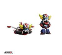 Plastoy Figurines Goldorak Duo (Spacer et Goldorak debout) – PVC – 7 cm