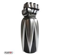 Plastoy Goldorak Figurine Météo Punch Noir et Argent édition limitée - Résine - 50 cm