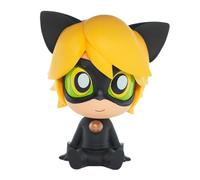 Plastoy Tirelire Chibi Miraculous Chat Noir Multicolore G