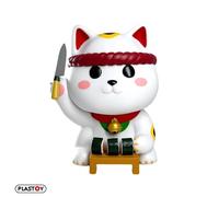 Plastoy Tirelire Maki Manekineko Jujutsu Kaisen Résine Marron 15 cm