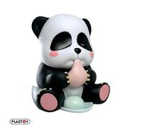 Plastoy Mogu Pets Figurine Mochi Panda - Plastique - 15 cm