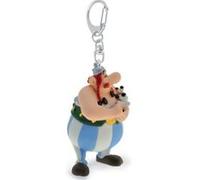 Plastoy – Porte-clés Obélix tenant Idéfix (Astérix) – Figurine 7 cm
