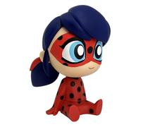 Plastoy Tirelire Chibi Ladybug, Noir