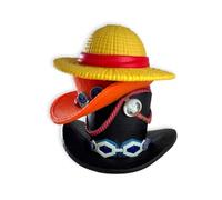 Plastoy - Tirelire One Piece : Pile de Chapeaux (Luffy, Ace, Sabo)