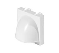 Plastron 45x45 cache-câble