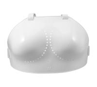 Plastron de Protection D’Escrime en PVC Blanc pour Pratique | Conception Ergonomique, Ajustement Confortable, Équipement de Protection pour Jeune Fille de 17