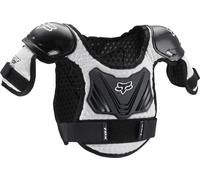 Plastron Fox PeeWee Titan Roost noir/argent S/M