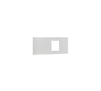 Plastron métal à charnière et serrure pour DMX³6300 version fixe et débrochable pour armoire XL³6300 - haut. 600mm