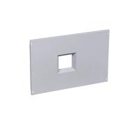 Plastron métal à vis pour DPX³1600 fixe seul en position verticale dans XL³4000 et XL³800-24 modules