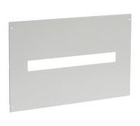 Plastron métal à vis pour DPX³250 avec cache-bornes dans XL³4000 et XL³800 - H.400mm - 24 modules