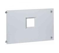 Plastron métal pour 1 DPX³1600 débrochable en position horizontale dans XL³4000 - hauteur 400mm